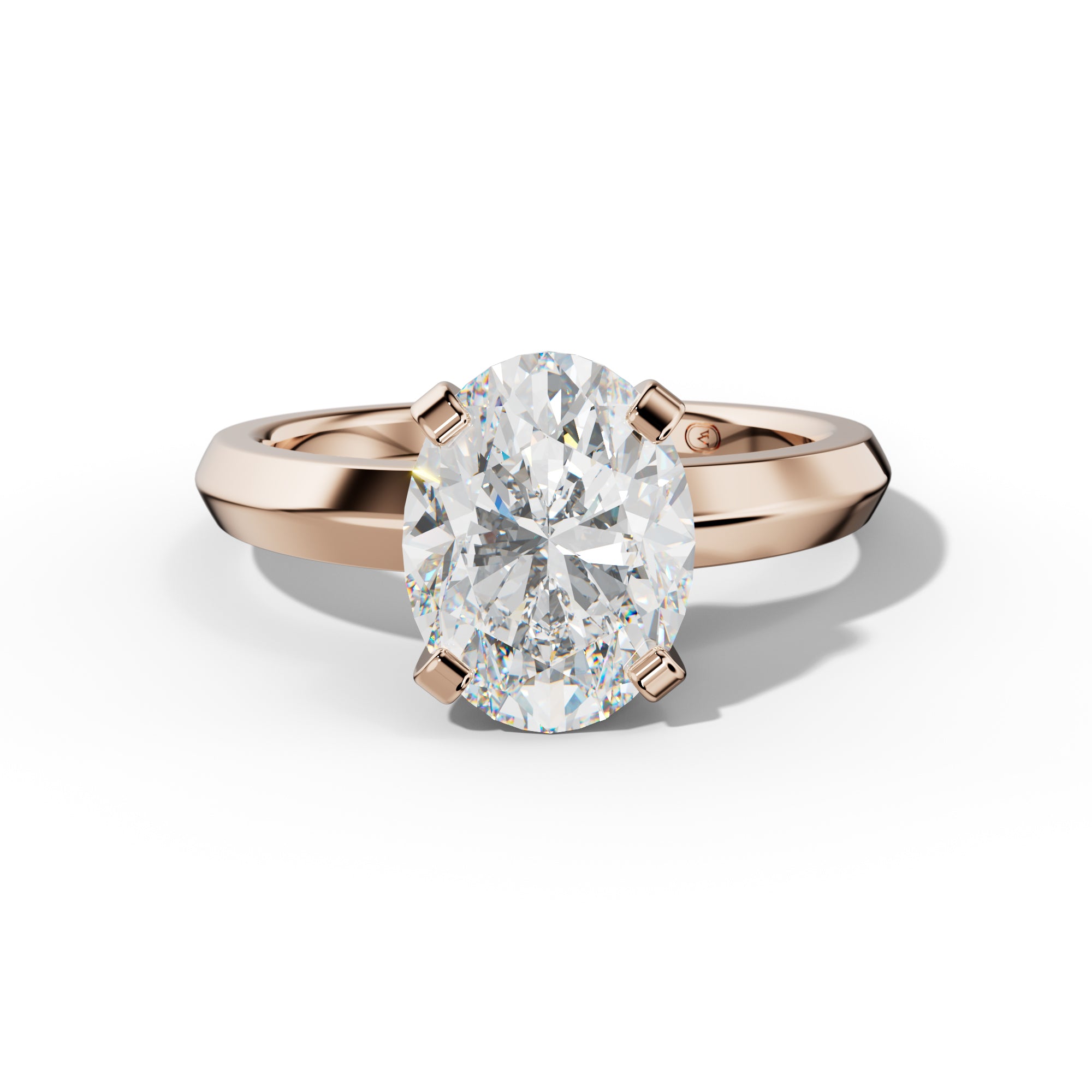 Nia Oval Diamond Engagement Ring